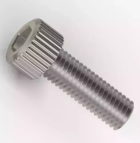 Steel Socket Bolt 3D print model
