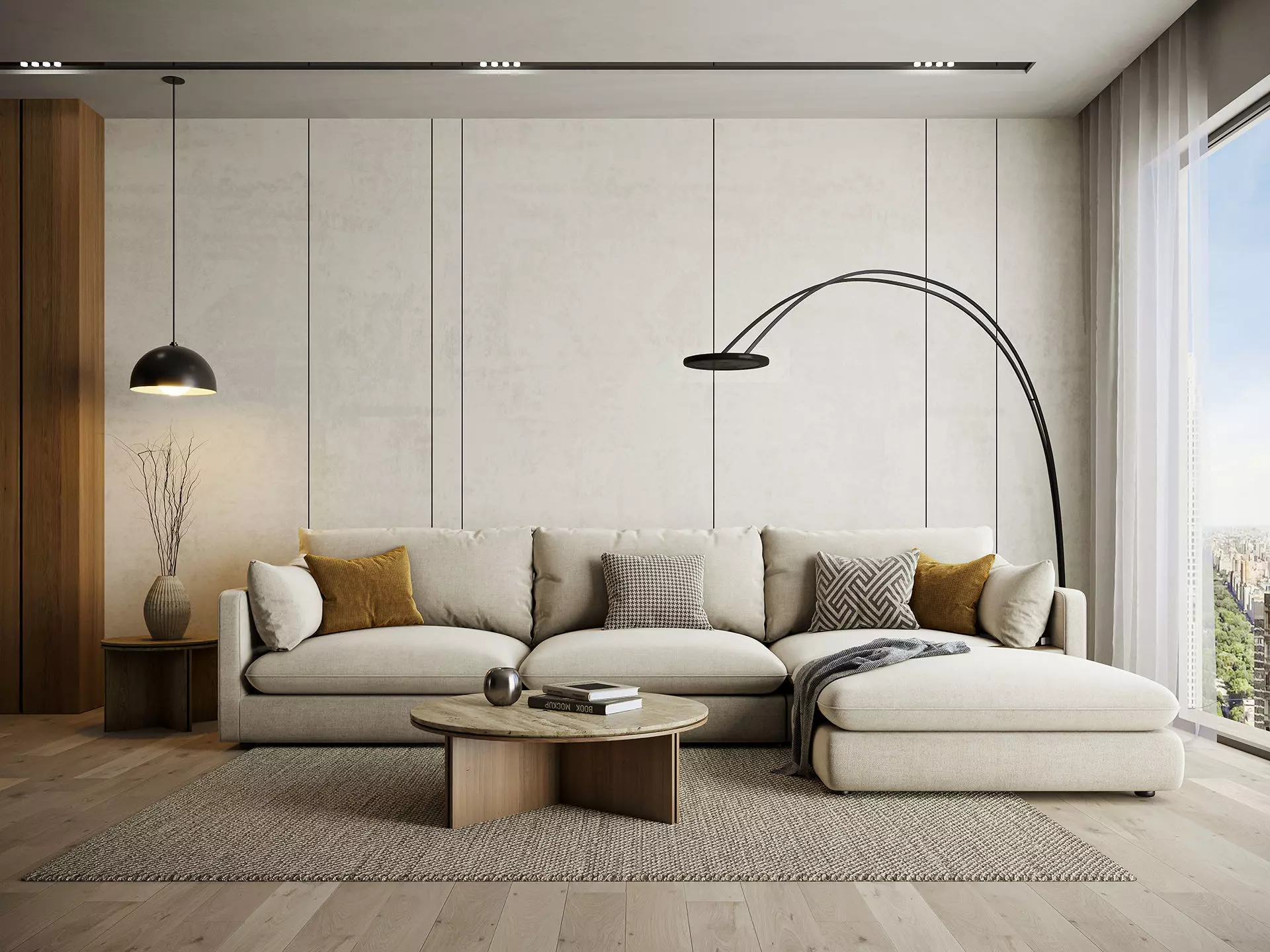 interior living room scene 52 3D model