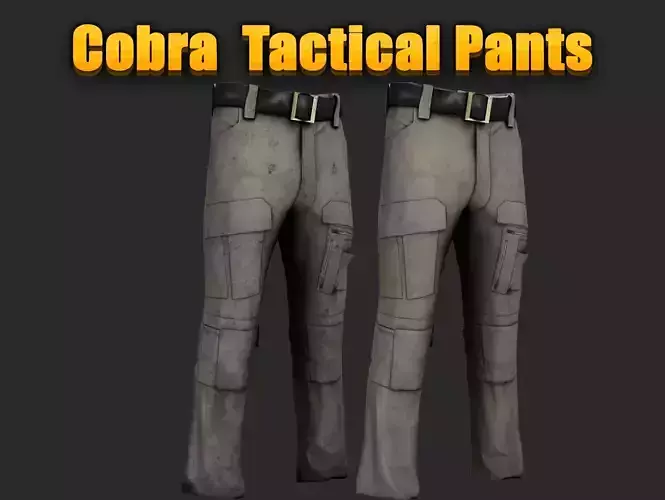 cobra  Combat  Gear Tactical Pants  Trousers  Military FIVEM GTA Low-poly 3D model