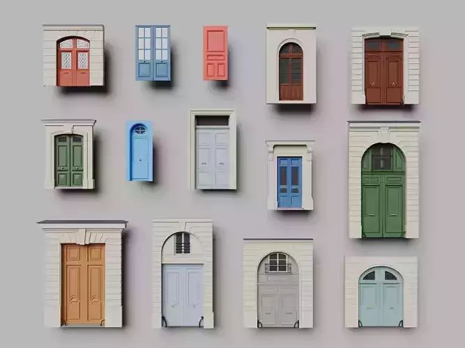 Elegant Collection of European Doors