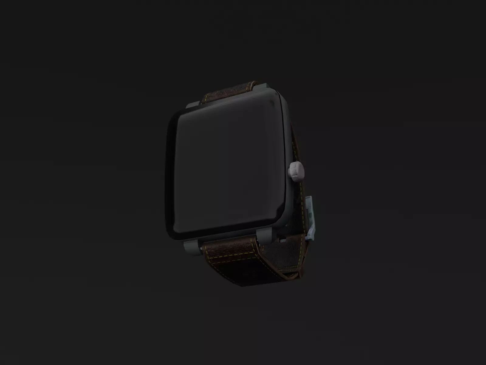 Smartwatch Low-poly 3D model