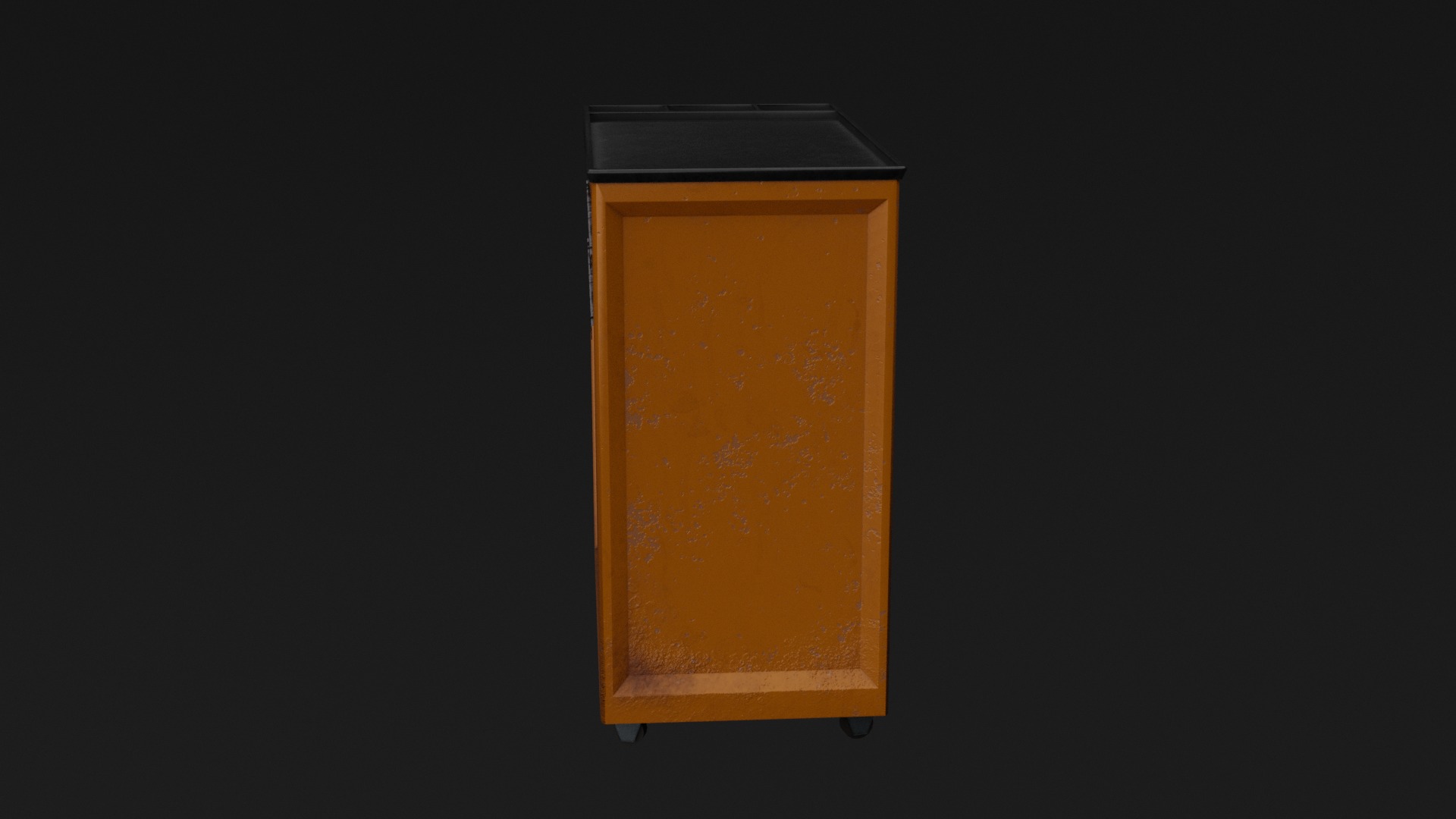 Tool cabinet Low-poly 3D model_4