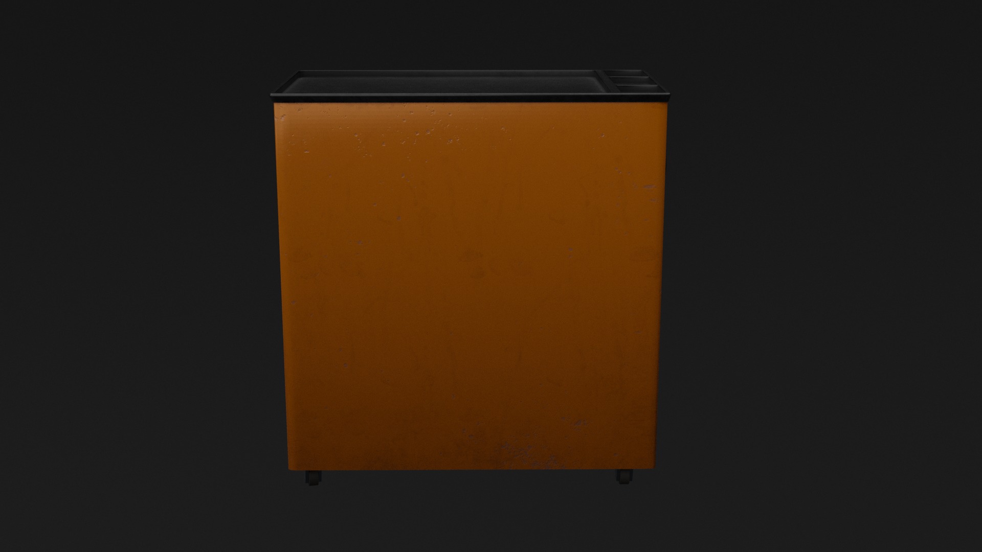 Tool cabinet Low-poly 3D model_7