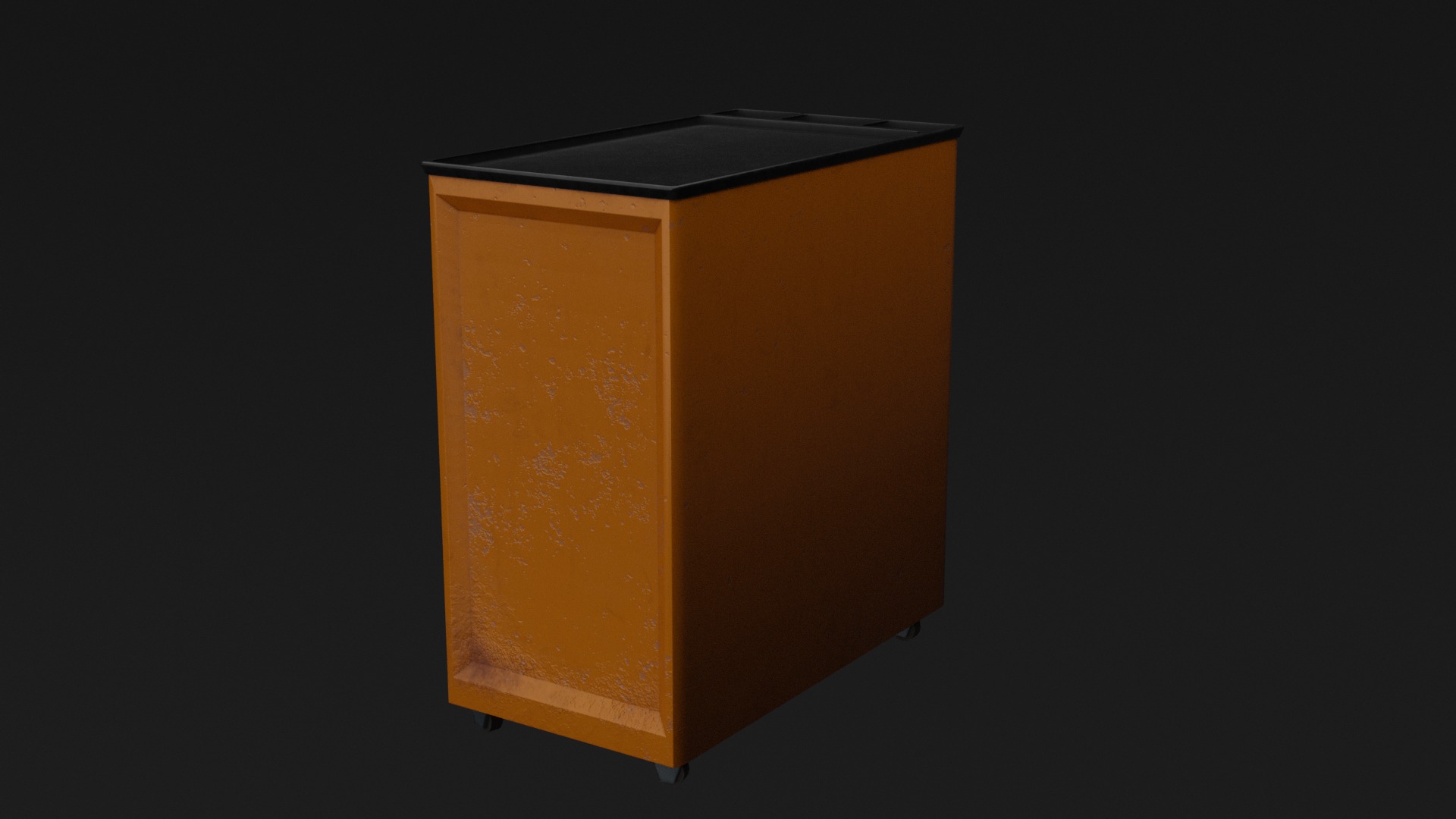 Tool cabinet Low-poly 3D model_5
