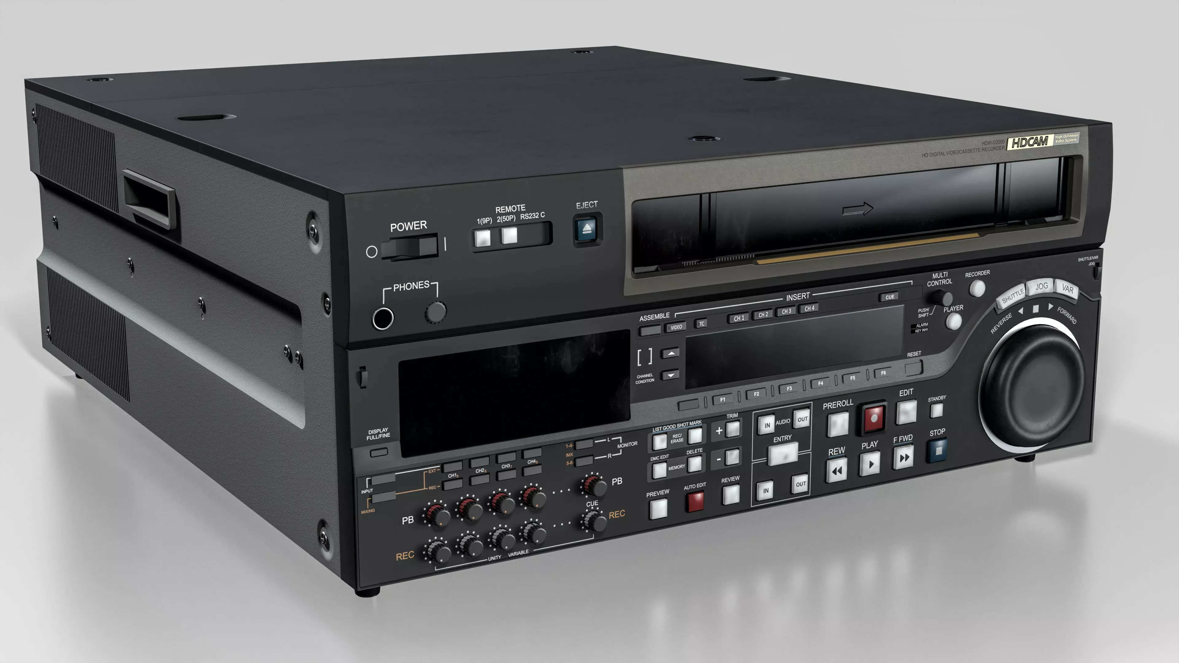 Sony HDW - D2000 3D model_0