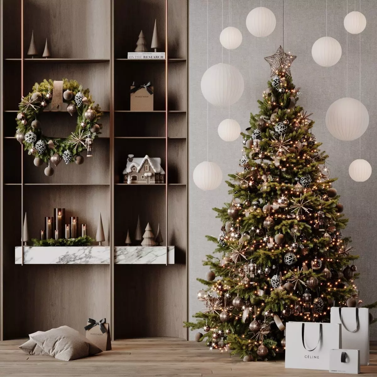 Christmas tree 8 3D model