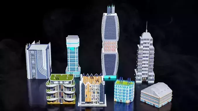 Modern Buildings Volume 1