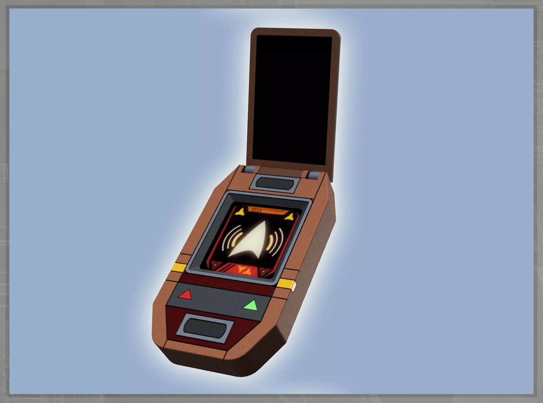 Klingon Communicator Lower Decks 3D print model_0