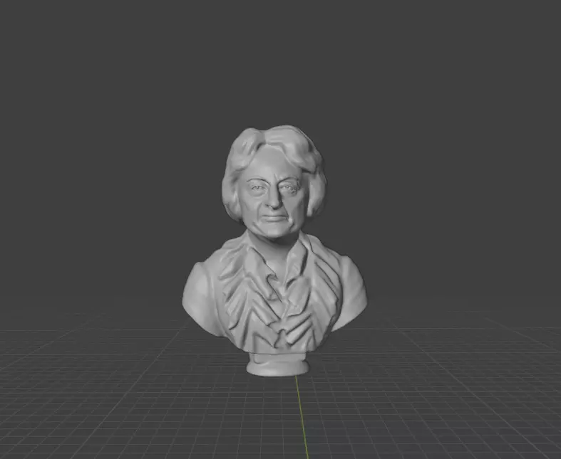 Betty Friedan 3D print model_0