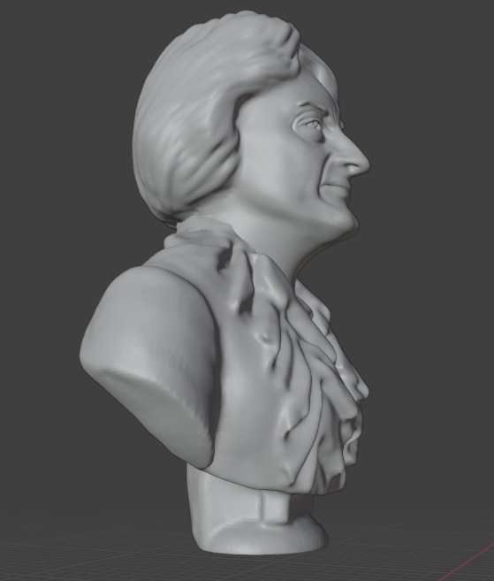 Betty Friedan 3D print model_17