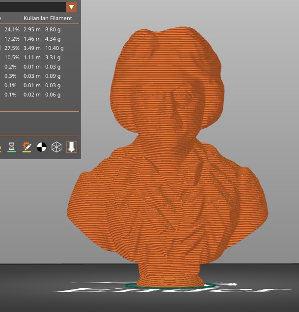 Betty Friedan 3D print model_14