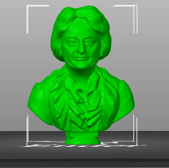 Betty Friedan 3D print model_13