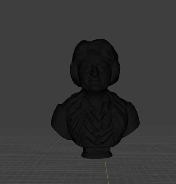 Betty Friedan 3D print model_12