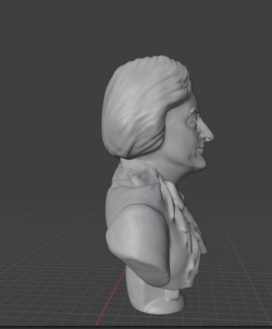 Betty Friedan 3D print model_16