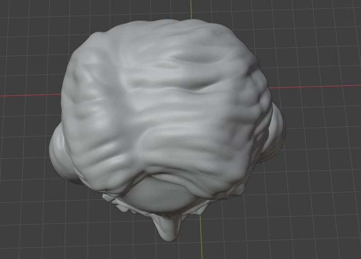 Betty Friedan 3D print model_9