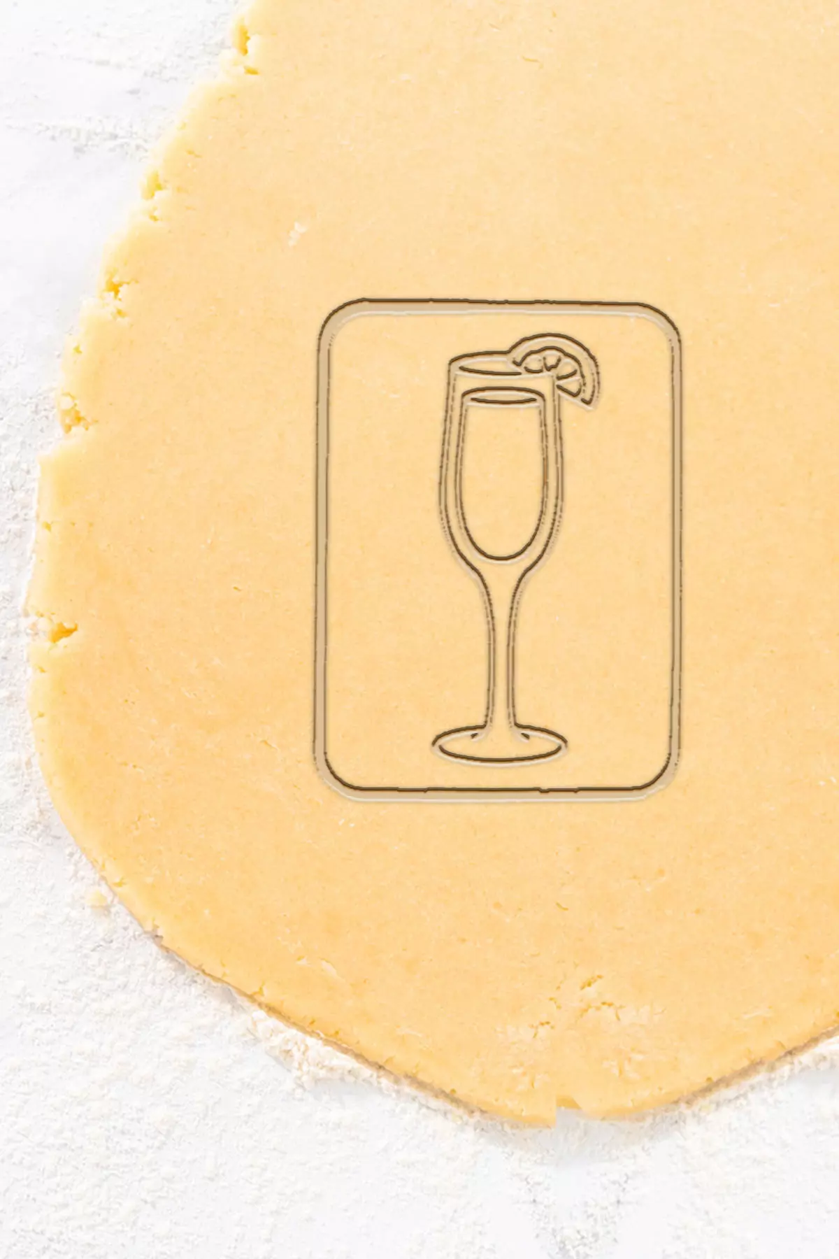 Champagne Cookie Cutter - Biscuit Cutter 3D print model