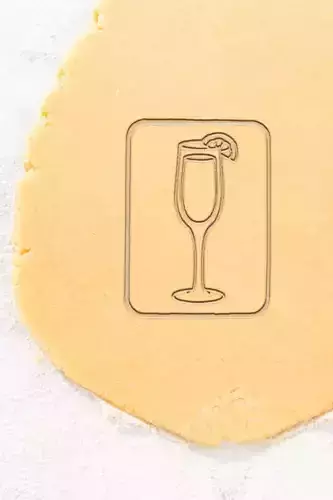 Champagne Cookie Cutter - Biscuit Cutter
