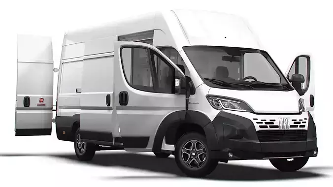 Fiat e Ducato Van L4H3 HQ Interior 2025