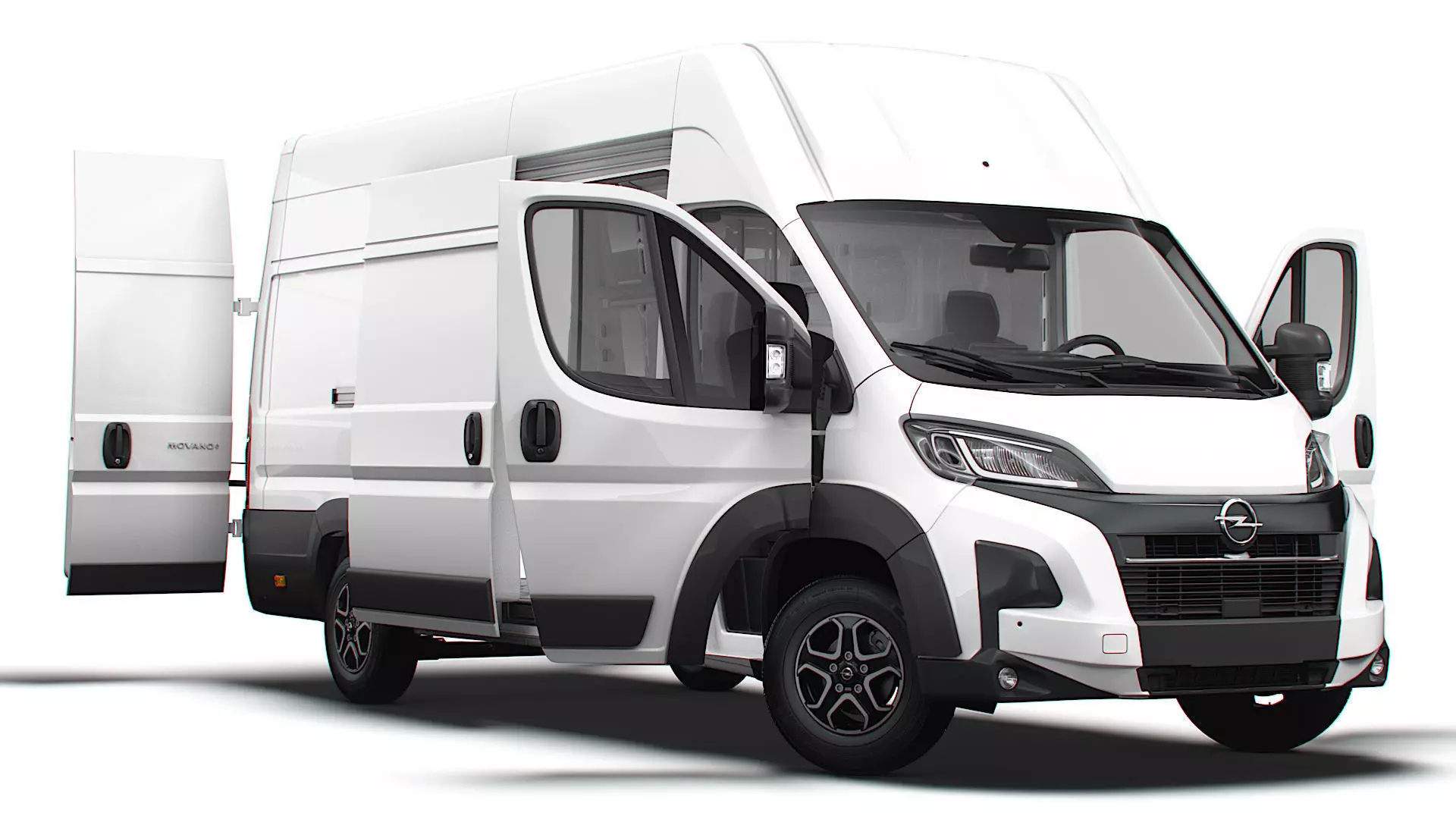 Opel Movano e Van L4H3 HQ Interior 2025 3D model