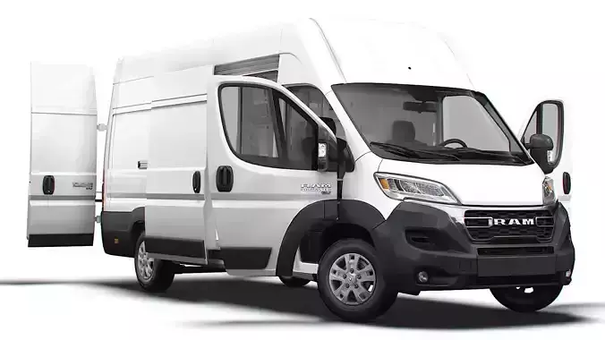 RAM Promaster e Van L4H3 HQ Interior 2025