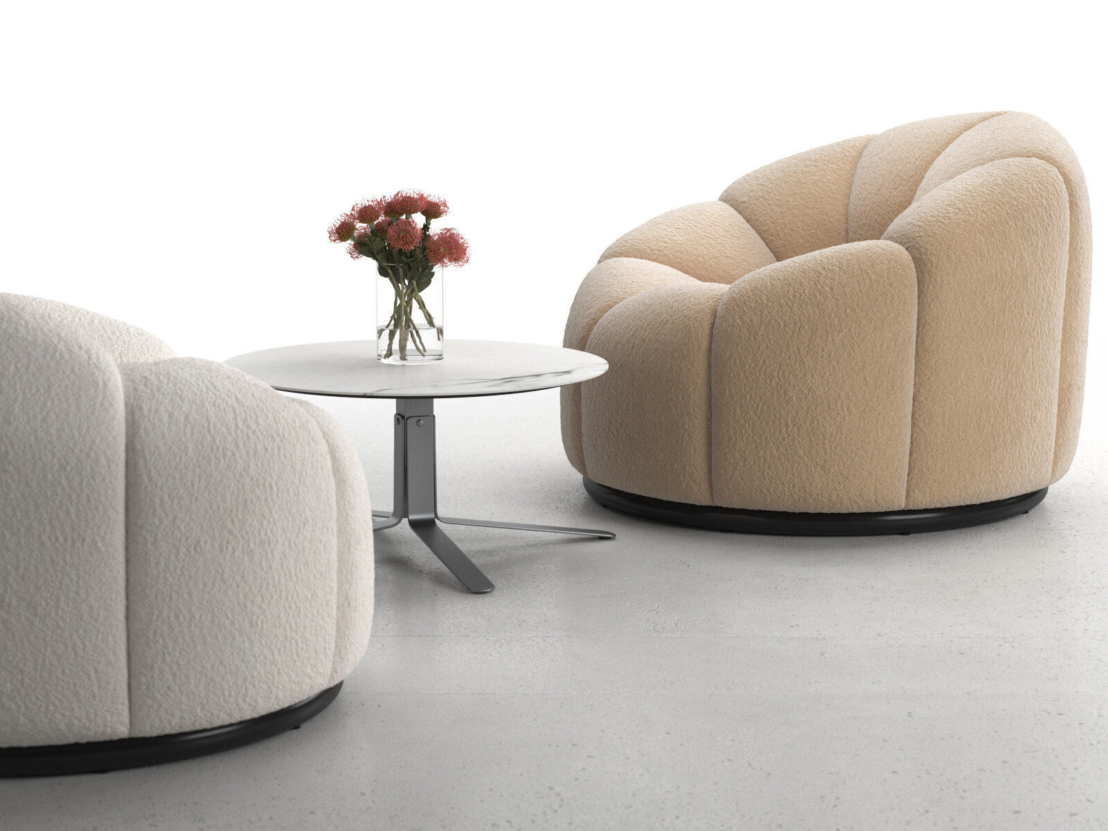 Alpha Club Chair 3D model_2