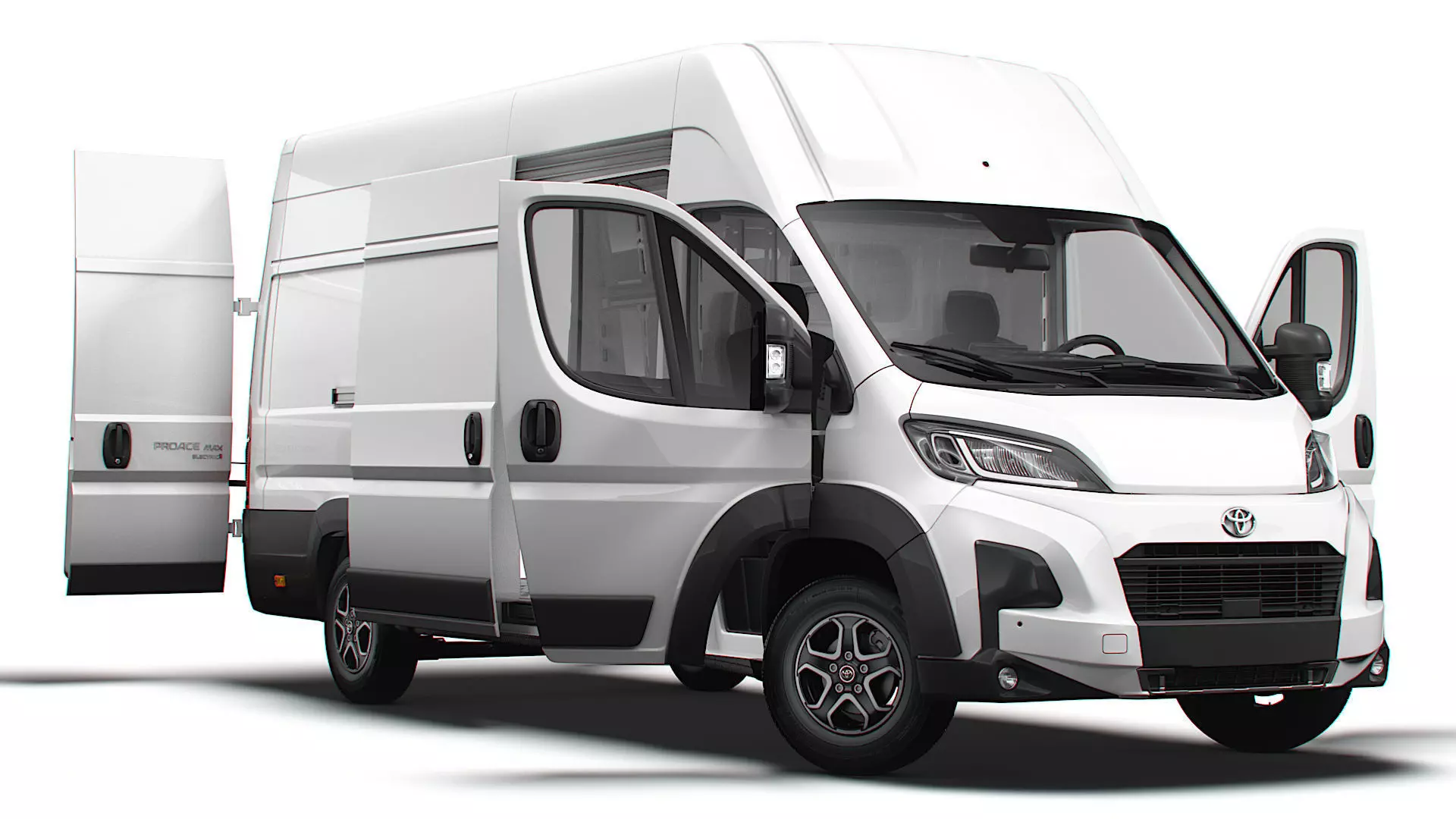 Toyota ProAce Electric Max Van L4H3 HQ Interior 2025 3D model