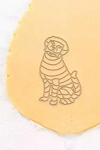 Mummy Dog Cookie Cutter - Biscuit Cutter