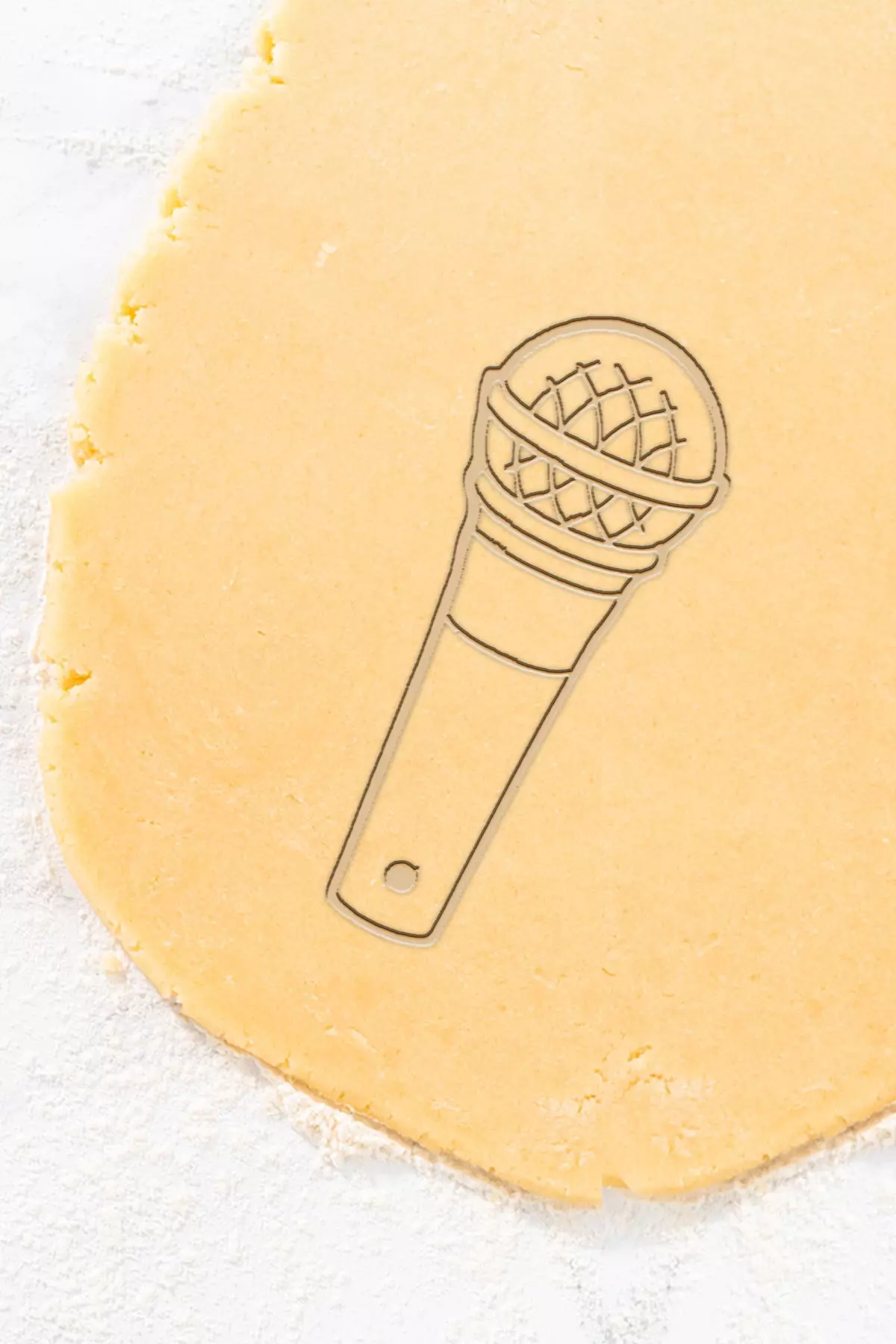 Microphone Cookie Cutter - Biscuit Cutter 3D print model