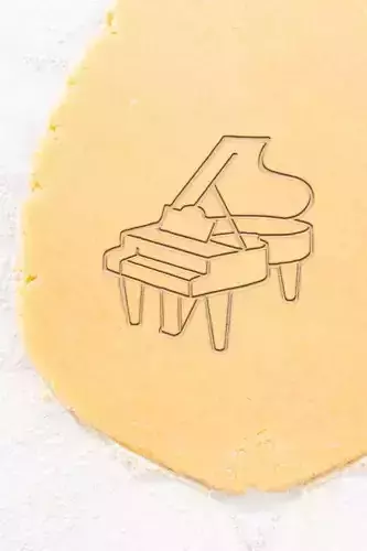 Piano Cookie Cutter - Biscuit Cutter