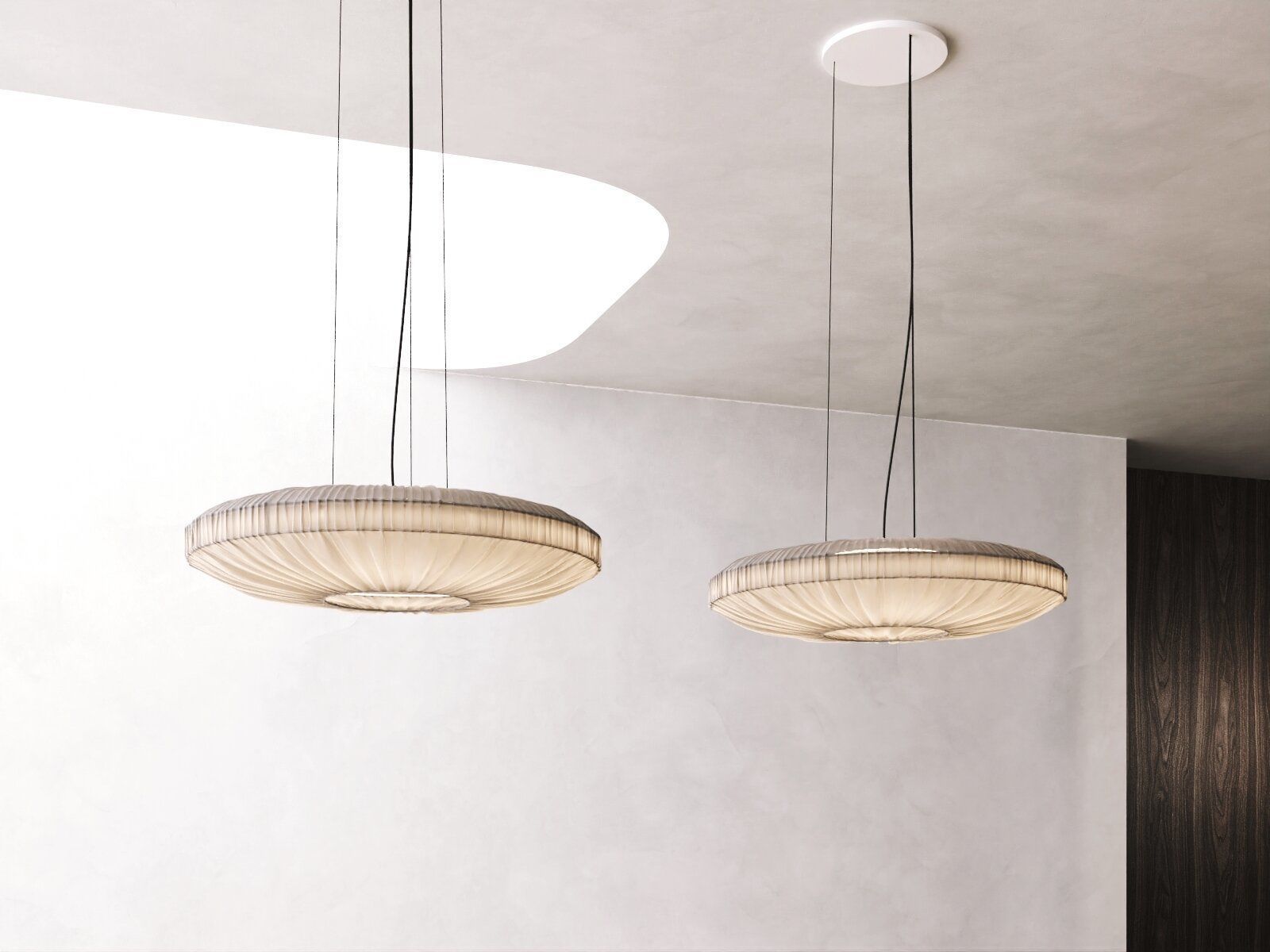 Rufflette Pendant Lamp 3D model_2