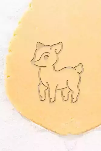 Gazelle Cookie Cutter - Biscuit Cutter