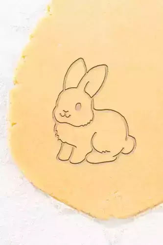 Rabbit Cookie Cutter - Biscuit Cutter