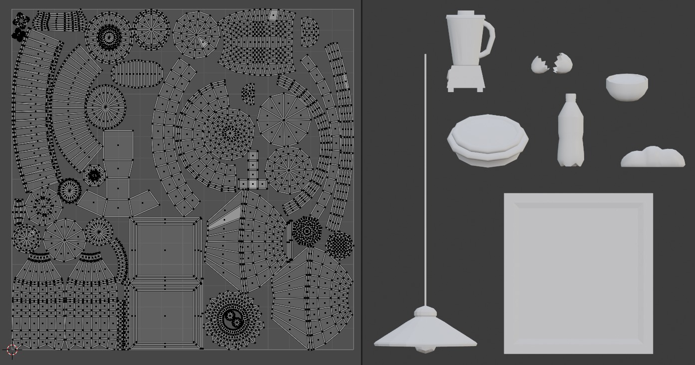 Optimized Bakery Asset Bundle Low-poly 3D model_11