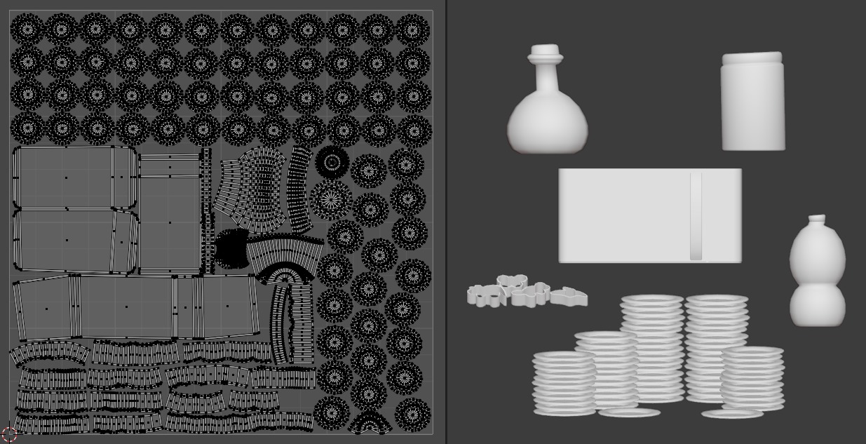 Optimized Bakery Asset Bundle Low-poly 3D model_12