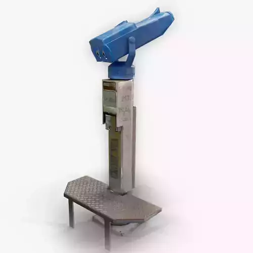 Panorama Coin-operated Binocular Low-poly 3D model