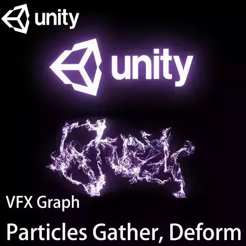 Unity VFX Graph - Particles Gather 3D model