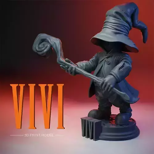 Vivi - Final Fantasy 9 3D print model