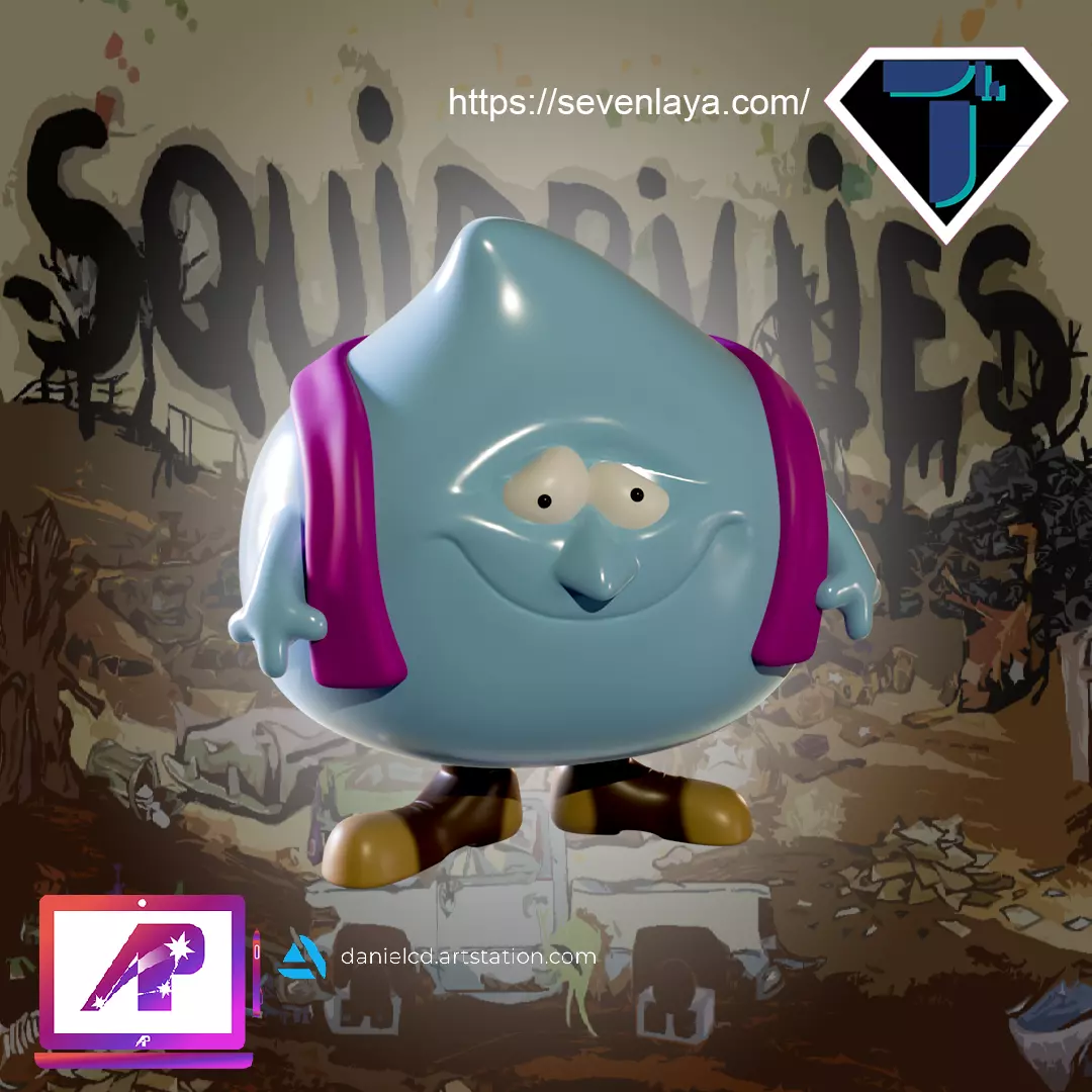 Reverend Squidbillies 3D print model_0