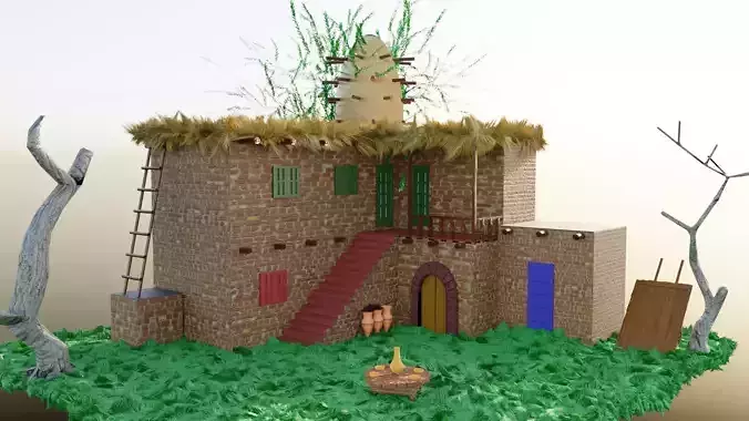 Egyptian Village House