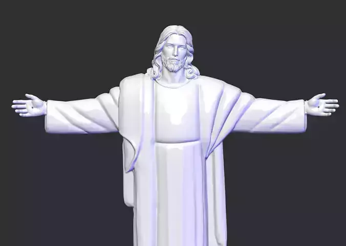 Jesus christ statue