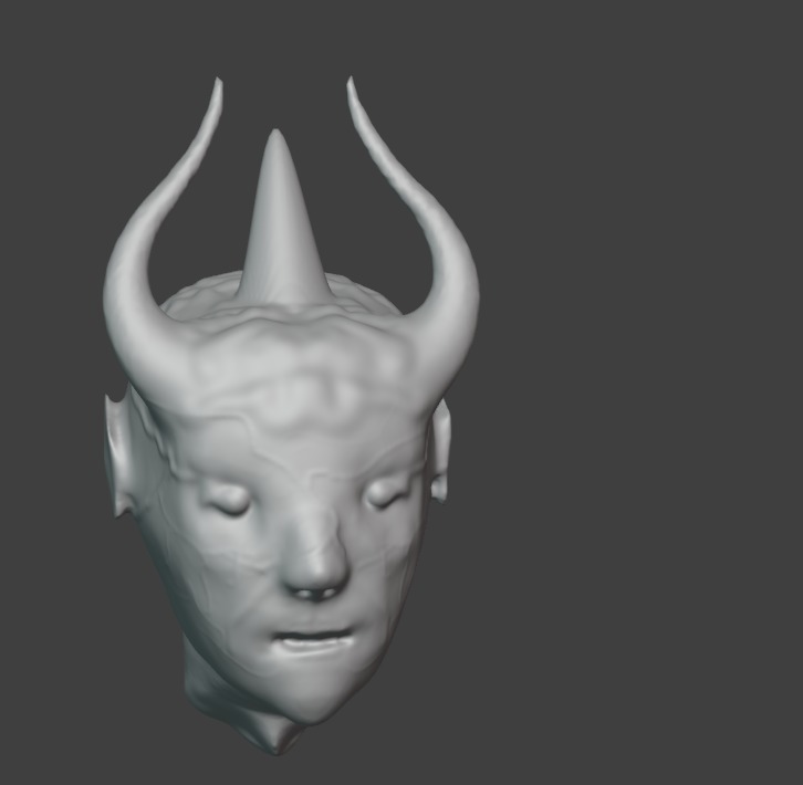 Demon 3D model_1
