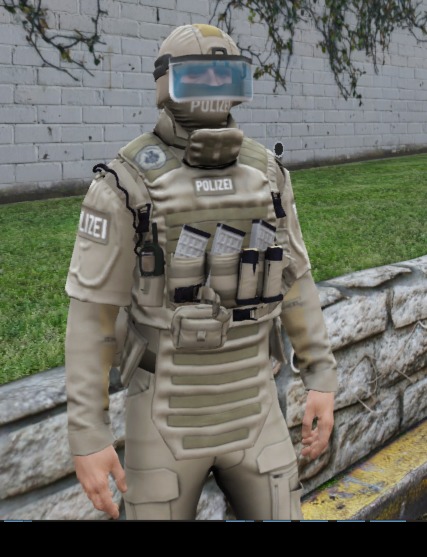 Austrian Cobra Military Uniform Clean Dirty Versions  Complete  3D Model Collection_19