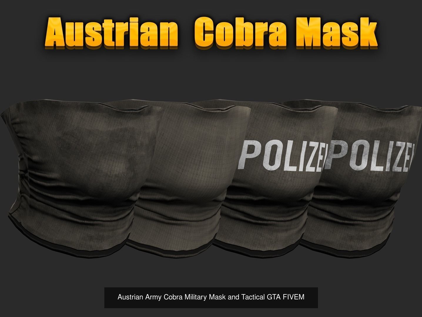 Austrian Cobra Military Uniform Clean Dirty Versions  Complete  3D Model Collection_17