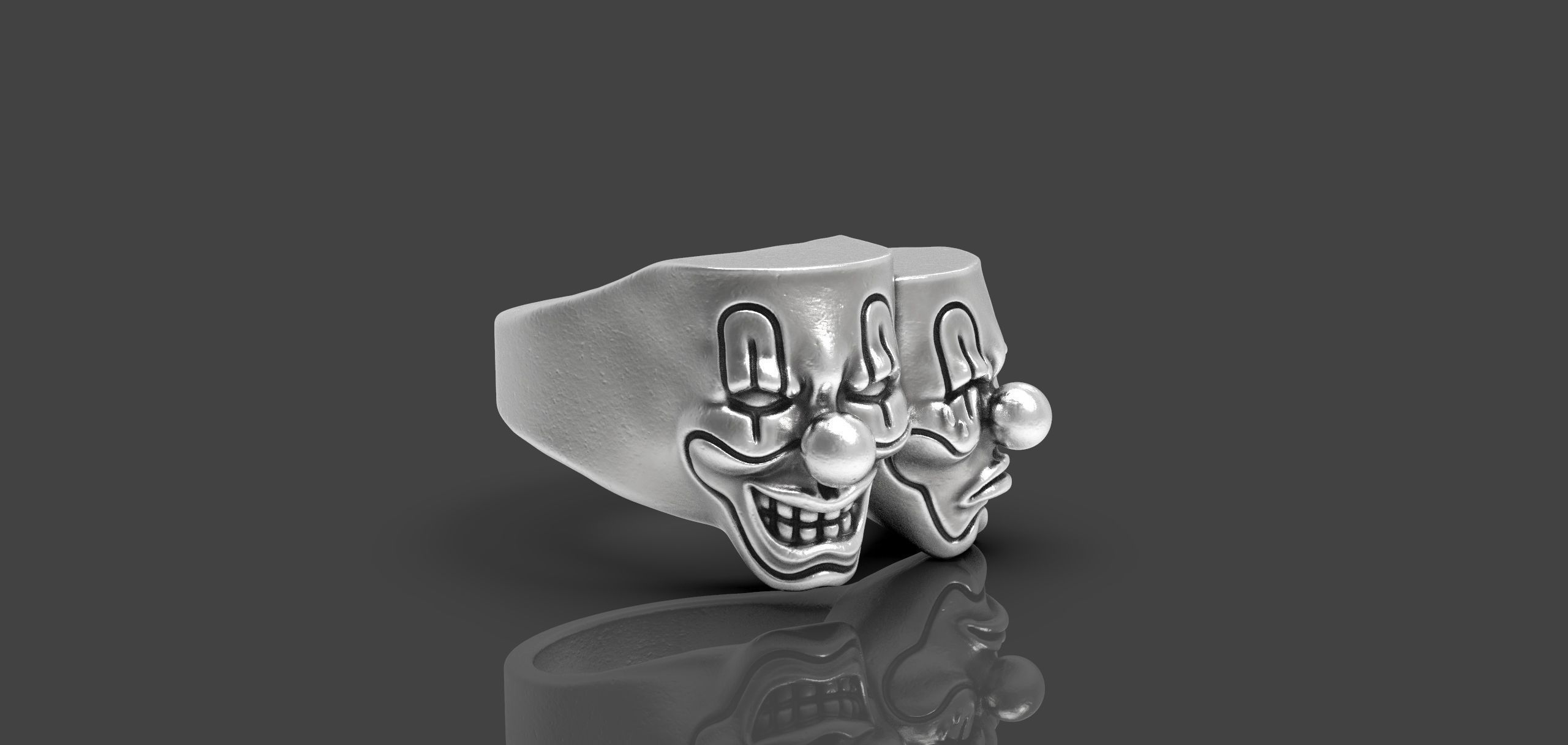 Smile Theatre Mask 3D print model_2