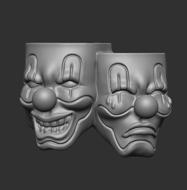 Smile Theatre Mask 3D print model_4