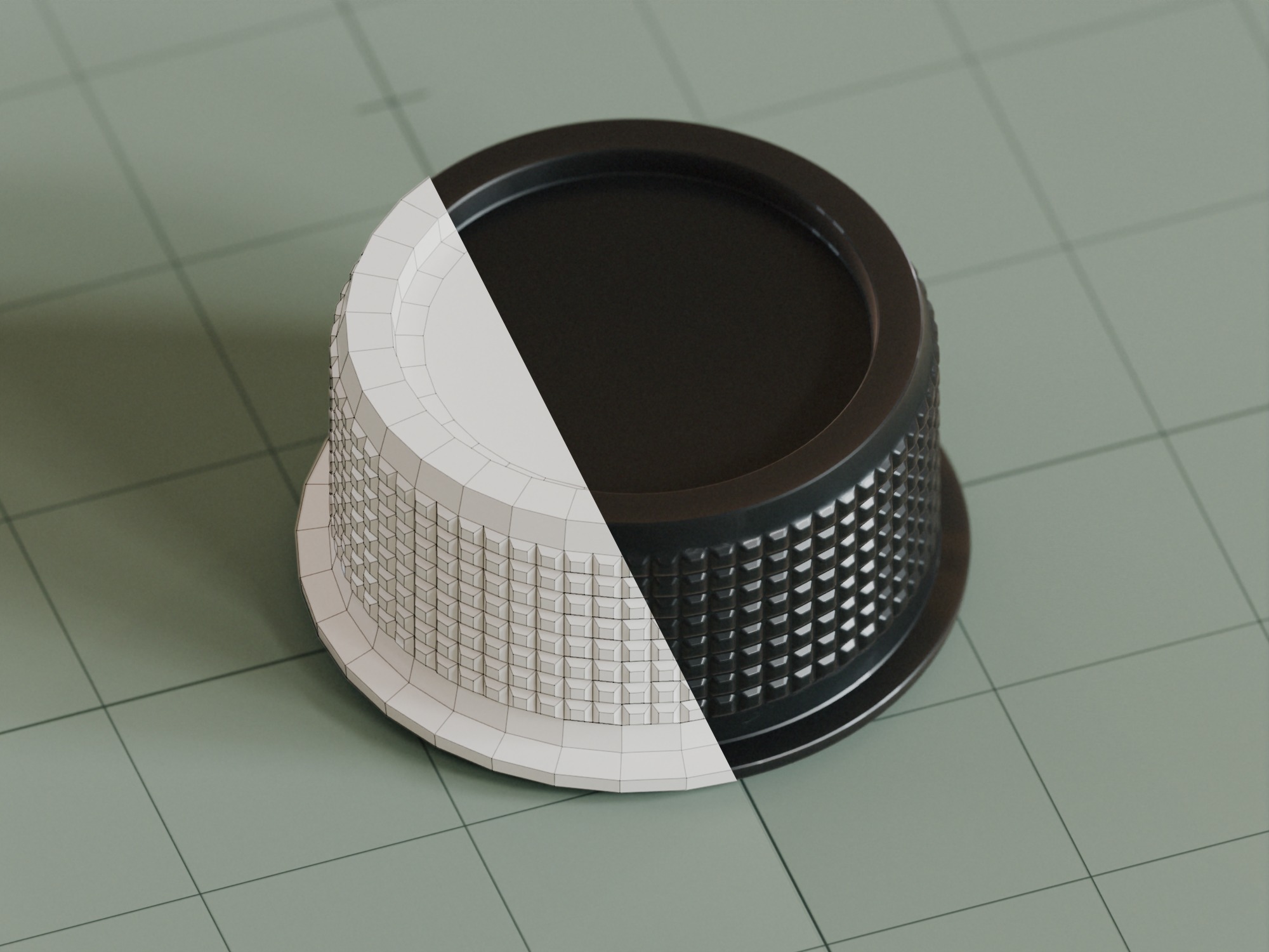 25 Unique Dials and Knobs Game Ready Subdivision Ready  Low-poly 3D model_17