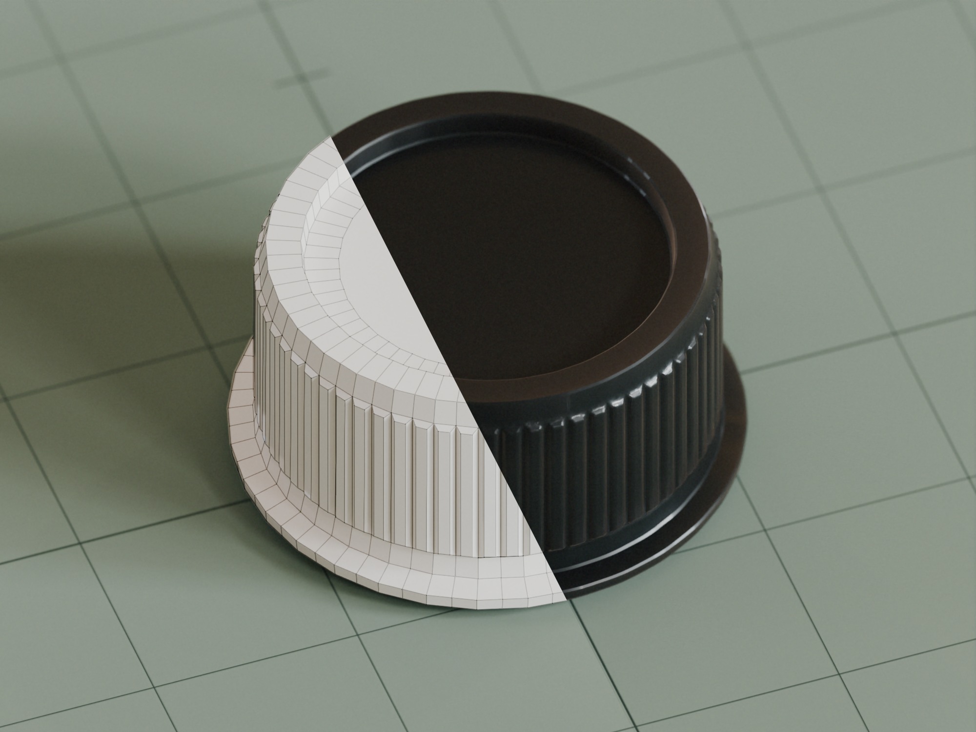 25 Unique Dials and Knobs Game Ready Subdivision Ready  Low-poly 3D model_16