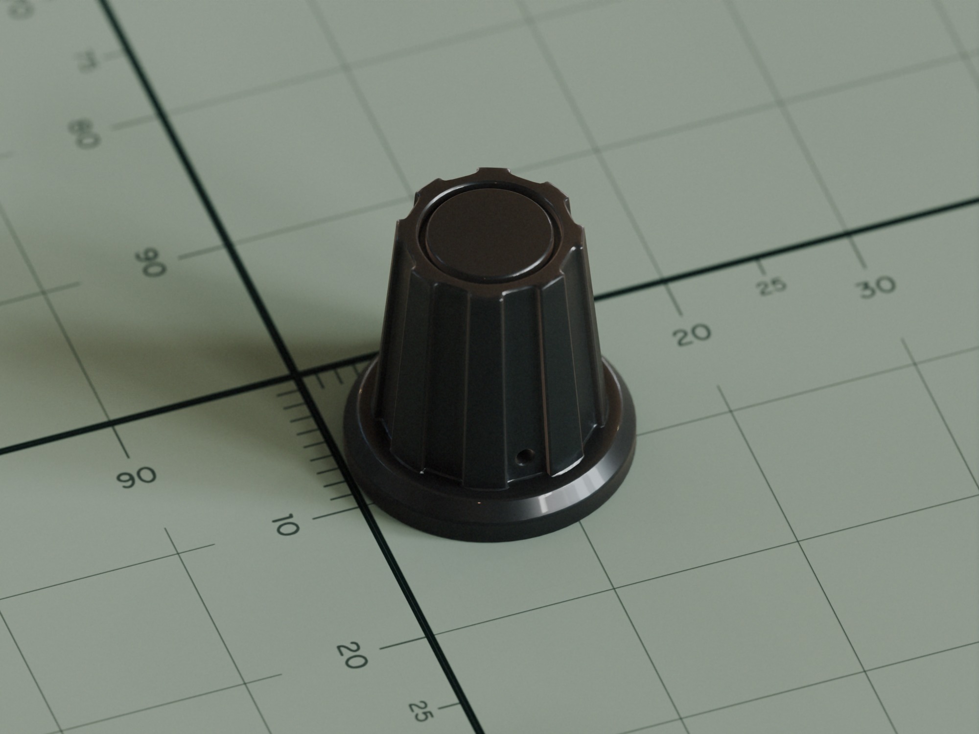 25 Unique Dials and Knobs Game Ready Subdivision Ready  Low-poly 3D model_18