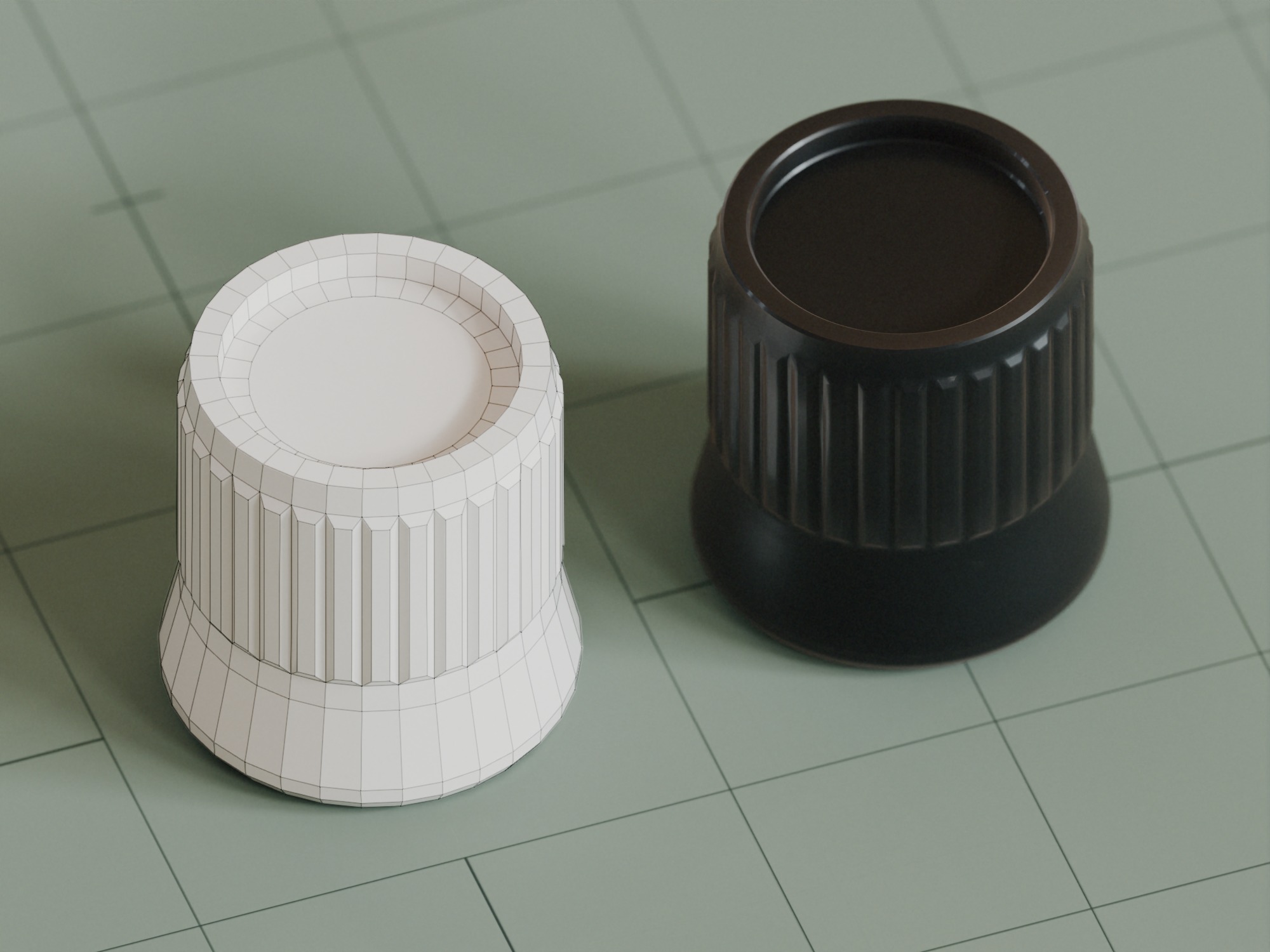 25 Unique Dials and Knobs Game Ready Subdivision Ready  Low-poly 3D model_9