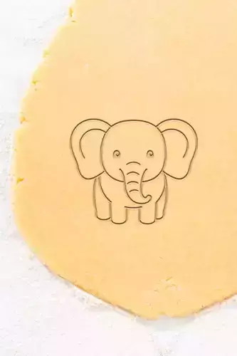 Elephant Cookie Cutter - Biscuit Cutter